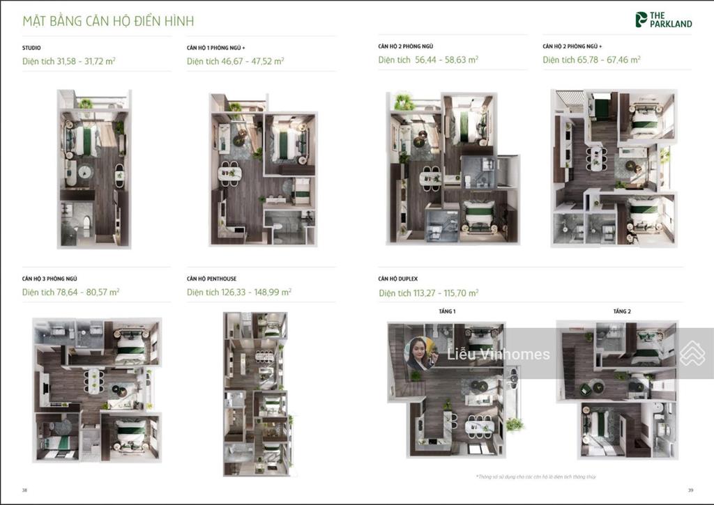 4,061 tỷ full mua đứt 3pn 86m2 giá hời the parkland, tặng 24 tháng pdv, trả trước 550tr. 0936 047 ***
