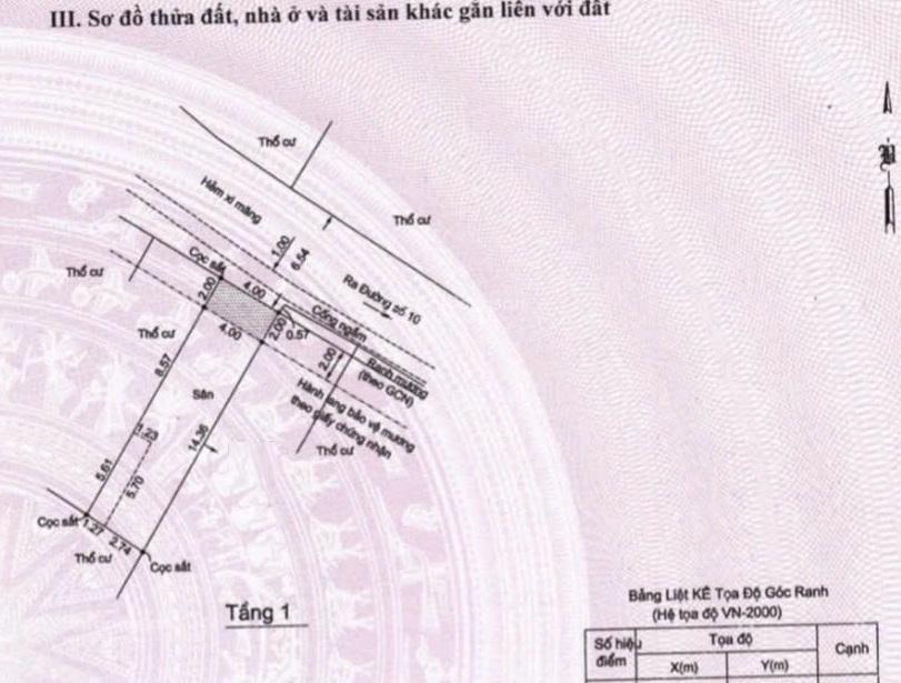 Bán lô đất 68m2 đường ô tô thông đường số 10 ql13 hiệp bình phước thủ đức 4 tỷ 2