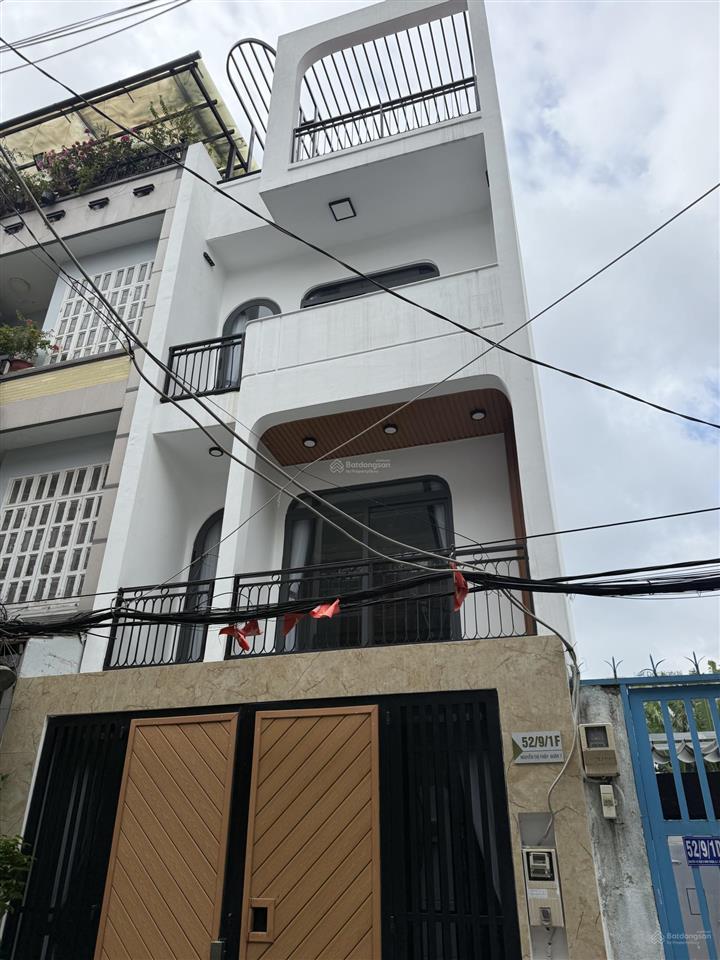 Bán nhà 3 lầu mặt tiền xe hơi. hẻm 52/9/1 nguyễn thị thập, p. tân thuận (bình thuận cũ), quận 7