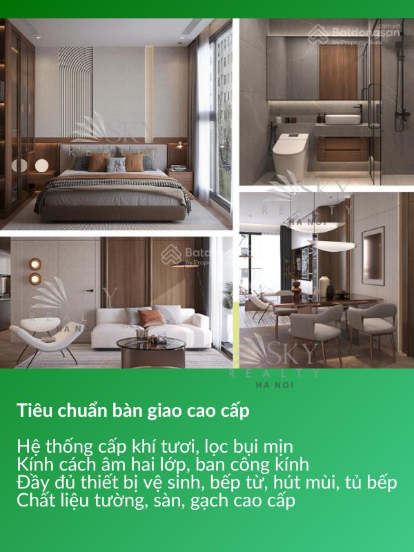 2 phòng ngủ  vista văn la  view skyline hà đông, metro, hoàng hôn, núi ba vì