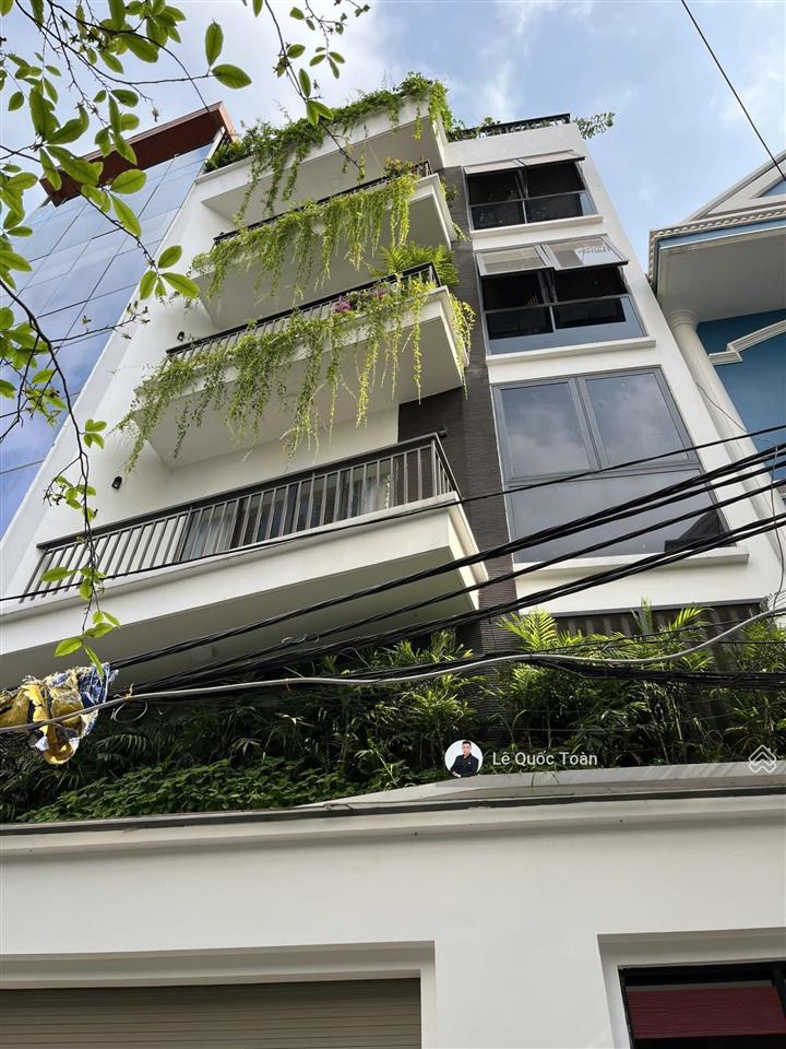 Bán toàn nhà hxh 10m nguyễn văn trỗi, tb. ngang khủng 7.5m  90m2, sẵn hầm 6 tầng + tm chỉ 29 tỷ tl