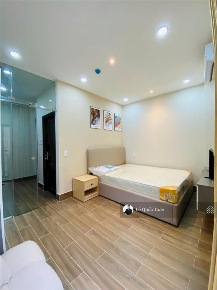 Bán chdv 14p, hđt 120 triệu/th, hxh 6m trần bình trọng, bt, dt 4.5x20m 1 hầm 6tầng st  22 tỷ tl