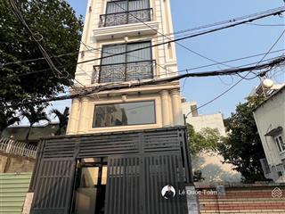 Bán nhà mới xây, hxh nơ trang long bt, 6 tầng, xe hơi ngủ trong nhà, dt 4.5x9.5m, giá 12 tỷ 500 tl