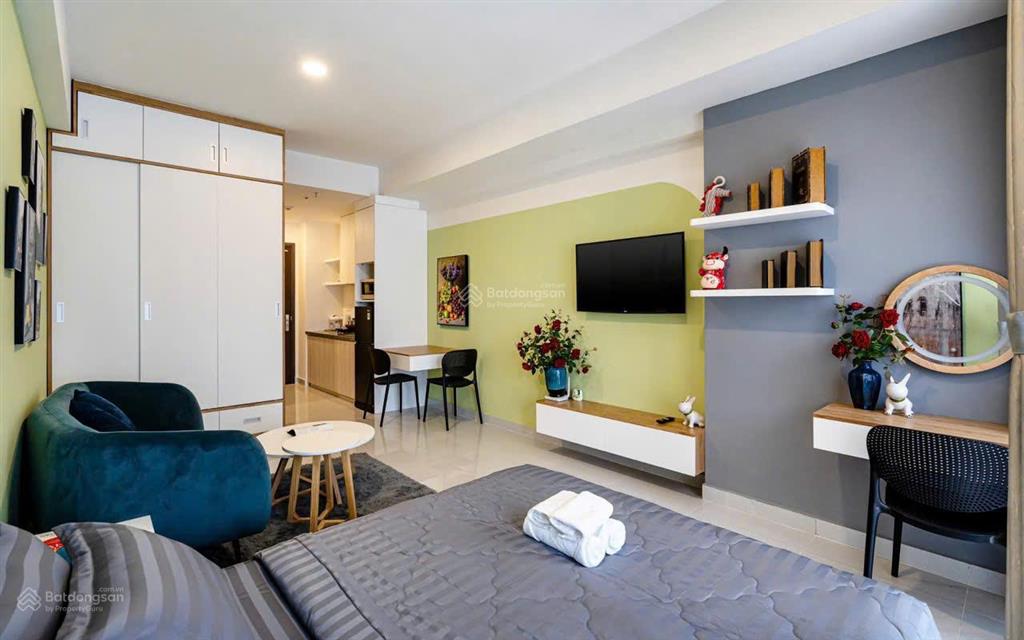 Bán gấp căn hộ studio soho residence quận 1  30m2  full nội thất cao cấp  giá 4.2 tỷ