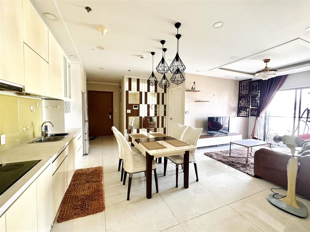 Cần cho thuê nhanh căn hộ the flemington  117m² (2pn  2wc)  full nội thất  giá chỉ 21 tr/th