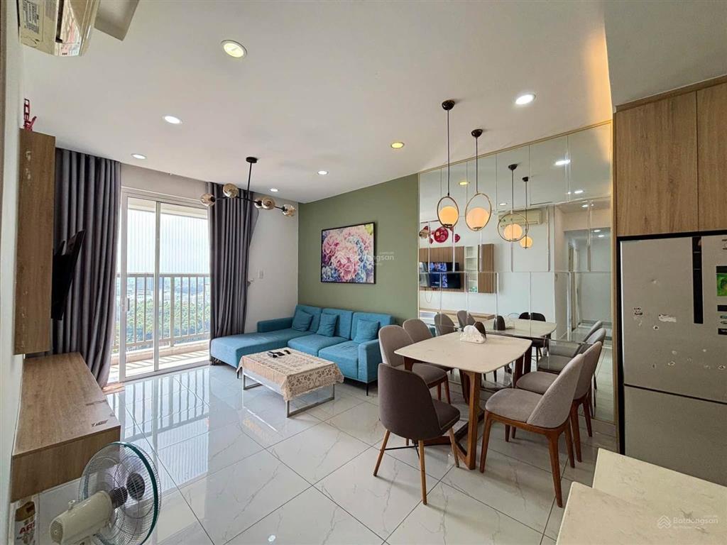 Cho thuê căn hộ cao cấp viva riverside, quận 6, full nội thất, 12tr/th, dt 70m², 2 phòng ngủ, 2wc