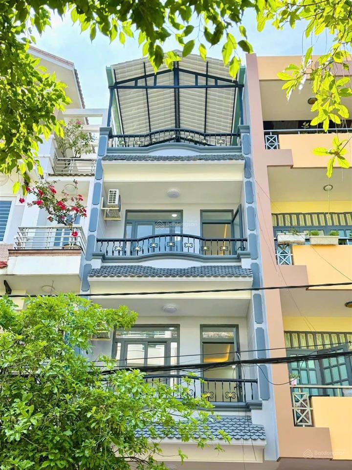 Nhà mặt tiền khu cao lỗ, 4 tầng (4x20m), 9 phòng ngủ p4 q8