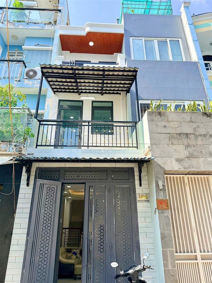 Nhà mới 3 tầng, hẻm 5m, ôtô tới nhà, nguyễn duy  thông hưng phú p10 q8