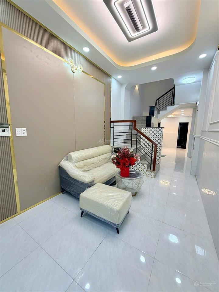 Nhà mới 3 tầng, hẻm 5m, ôtô tới nhà, nguyễn duy  thông hưng phú p10 q8