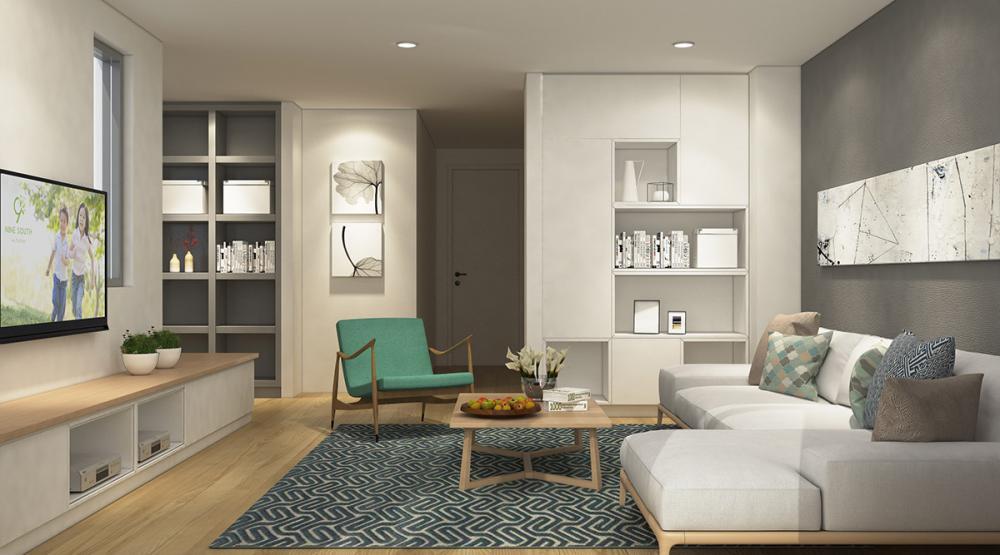 Cho thuê biệt thự nine south estates nhà bè 4 phòng ngủ full nội thất giá 25 triệu/tháng