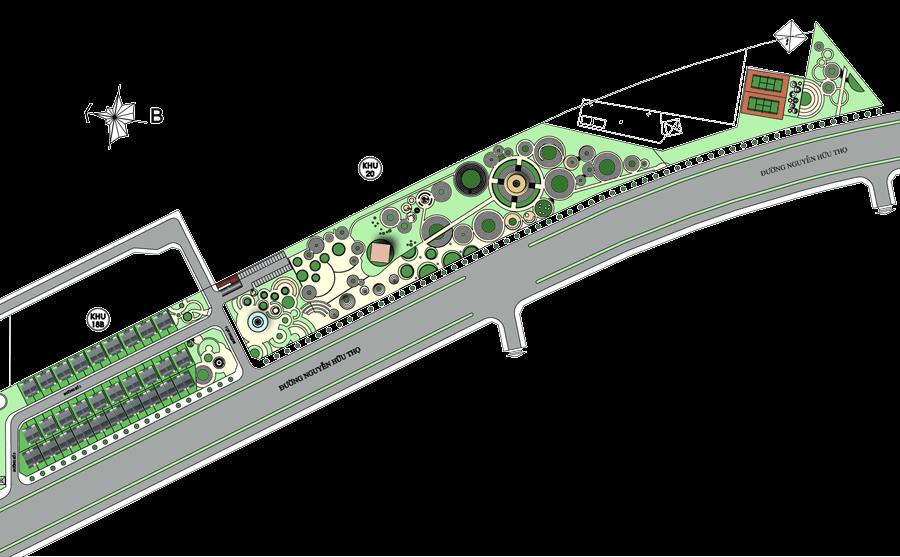Bán biệt thự dragon parc phú long compound biệt lập, mặt tiền nguyễn hữu thọ