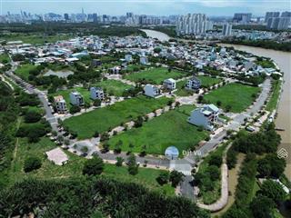 Bán đất biệt thự kdc ven sông bộ công an nhà bè, giá từ 13 tỷ