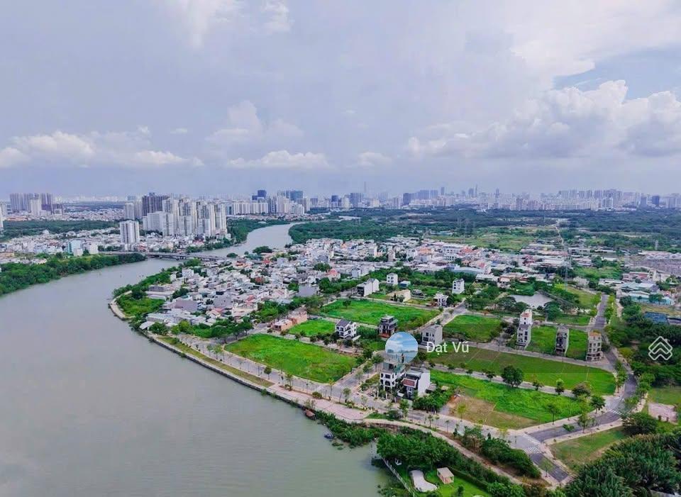 Bán đất nhà phố kdc ven sông bộ công an nhà bè, giá 12.9 tỷ