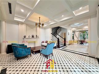 Biệt thự cho thuê cạnh hồ điều hoà vinhomes the harmony đầy đủ nội thất hiện đại