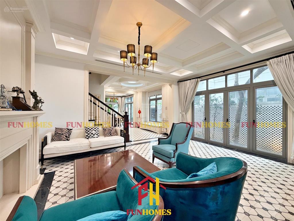 Biệt thự cho thuê cạnh hồ điều hoà vinhomes the harmony đầy đủ nội thất hiện đại