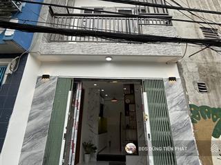 Nhà mới vị trí đẹp hẻm thông 4m, lưu hữu phước, 2.460 tỷ