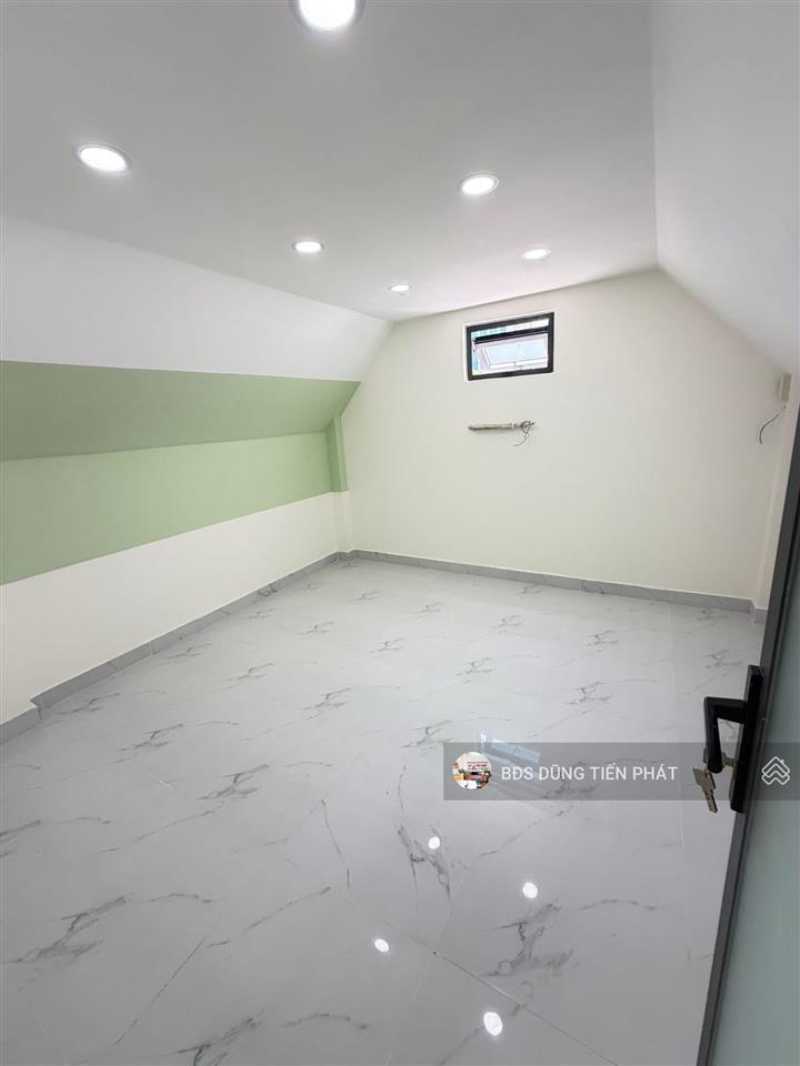 Nhà mới hẻm thông 2 lầu (4 pn) dương bá trạc