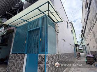 Nhà 1 lầu 2 mt hẻm gần đường tuy lý vương p12
