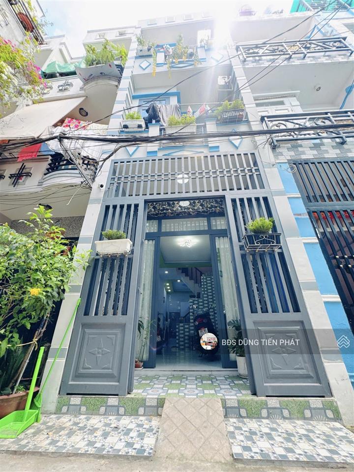 Nhà 4 tầng lê thành phương, p15 (40,5m2)