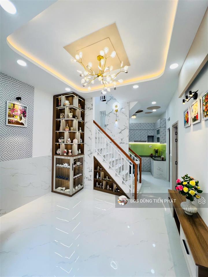 Nhà mới 1 lầu 3 phòng ngủ bình đông, p14
