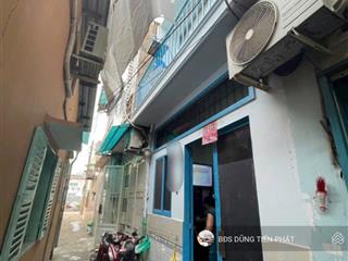 Nhà ba đình 1 lầu p10 gần mặt tiền vài căn, hiện hữu 1,760 tỷ