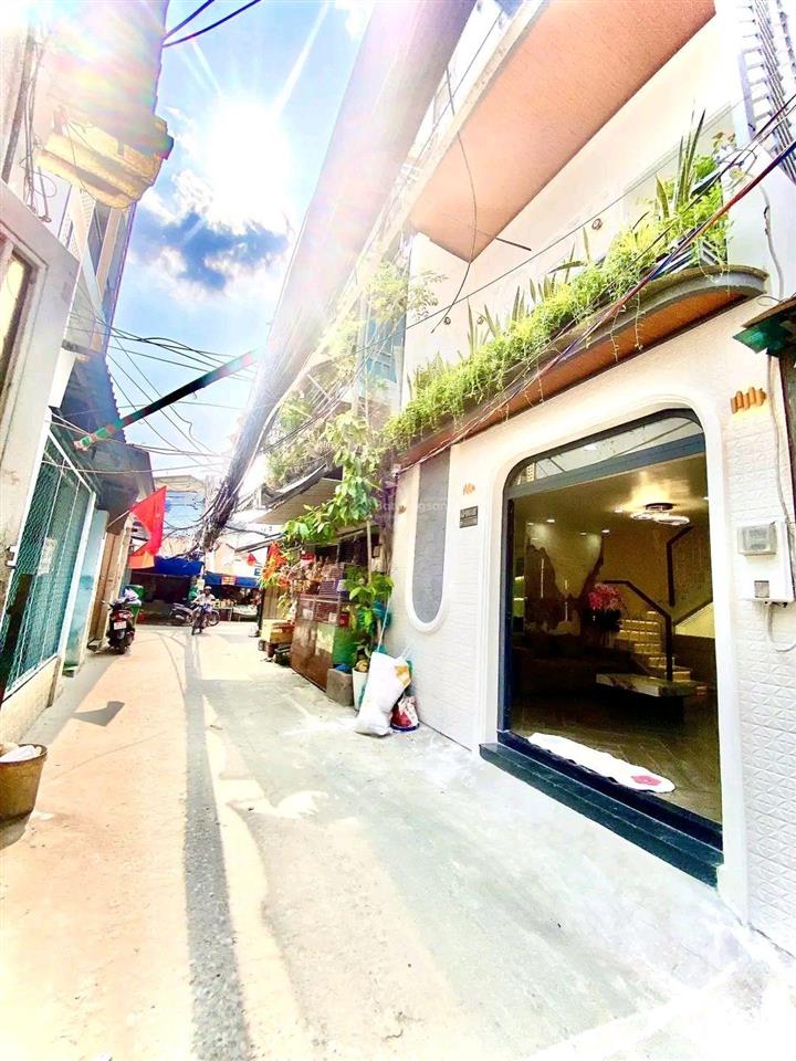 Bán nhà mới hẻm 3m,huỳnh tấn phát, q75,2 tỷ