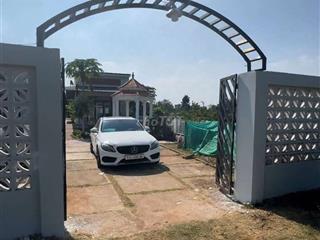 Bán nhà vườn siu đẹp 608m2 thổ cư 100m .Đường nhựa 