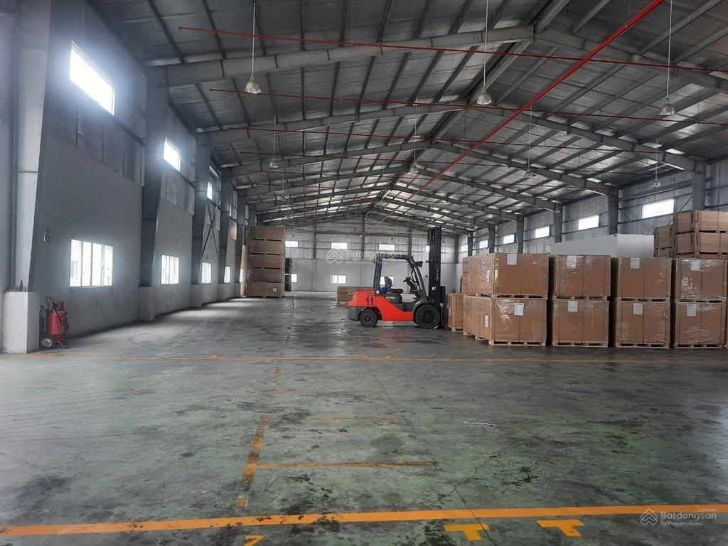 Cho thuê kho xưởng (1000m², 80tr) pccc tự động  xe cont  văn phòng
