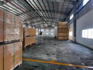 Cho thuê kho xưởng (1000m², 80tr) pccc tự động  xe cont  văn phòng
