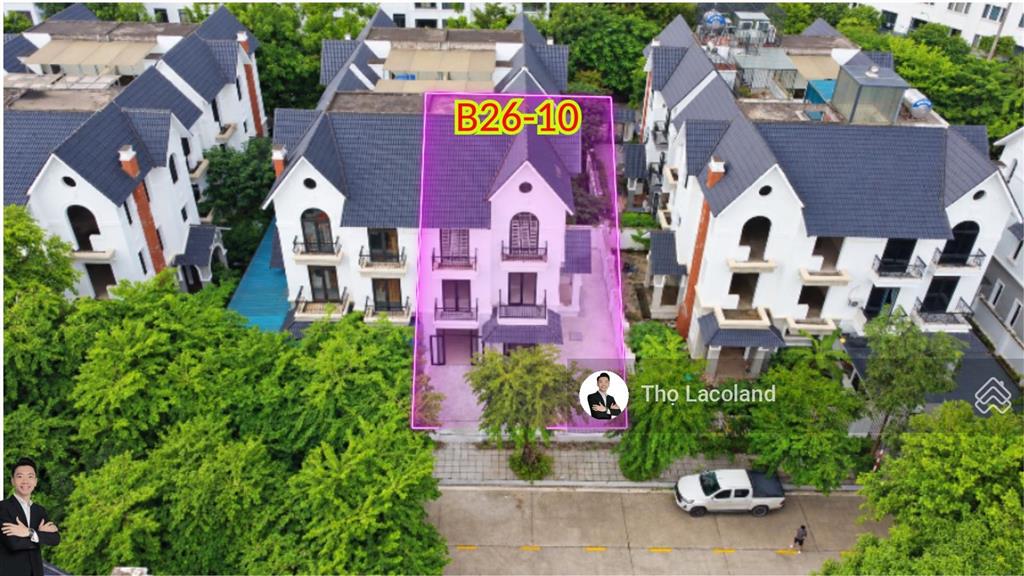 32 tỷ. chính chủ bán biệt thự b26 ô 10 khu b geleximco dt 240m đã hoàn thiện đẹp cho thuê văn phòng