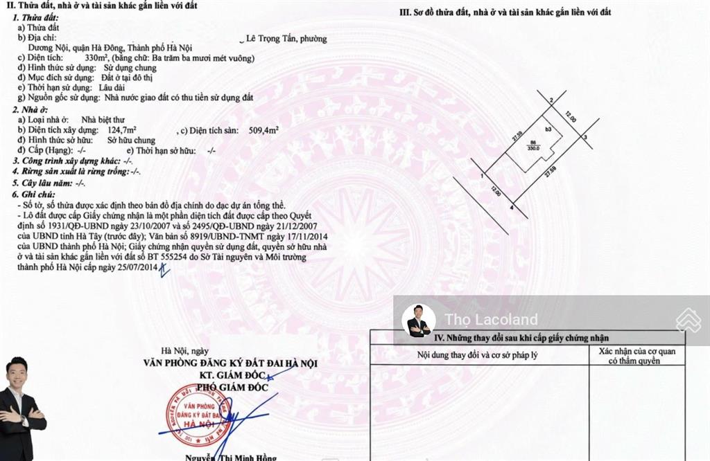 Nhỉnh 50 tỷ. bán biệt thự 330m² tại dãy c32 trung tâm khu c geleximco hà đông. giá còn thương lượng
