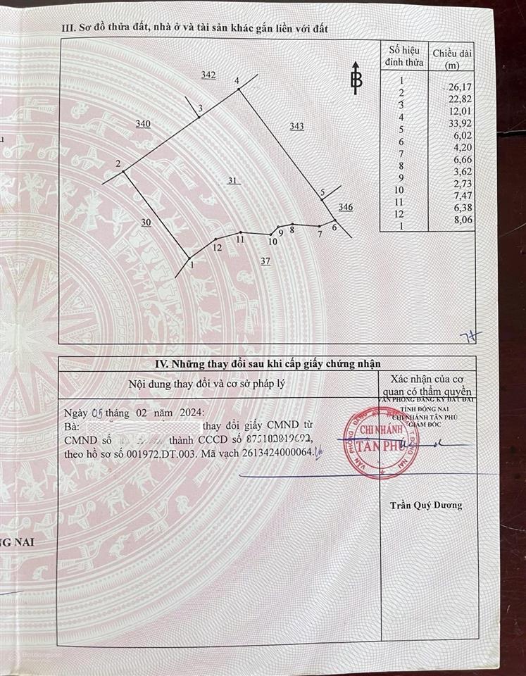 Chủ tài sản cần bán gấp lô nhà cấp 4 + đất tổng diện tích 1985.5m2