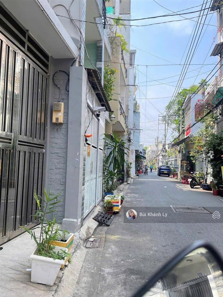 Phú nhuận hẻm xe hơi huỳnh văn bánh  lê văn sỹ bán đất tặng nhà 2t