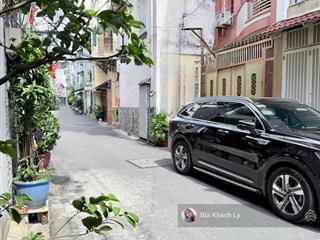 Phú nhuận hẻm xe hơi huỳnh văn bánh  lê văn sỹ bán đất tặng nhà 2t