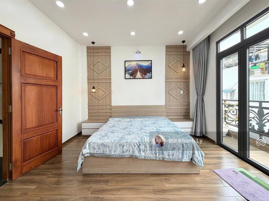 Nhà đẹp bình thạnh phan đăng lưu 5 tầng 7 phòng hẻm xe tải thông tứ hướng