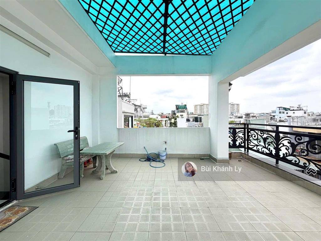 Nhà đẹp bình thạnh phan đăng lưu 5 tầng 7 phòng hẻm xe tải thông tứ hướng