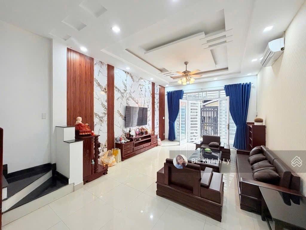 Bán nhà quận 3 4tầng btct, khu vip lê văn sỹ, hẻm thông trường sa