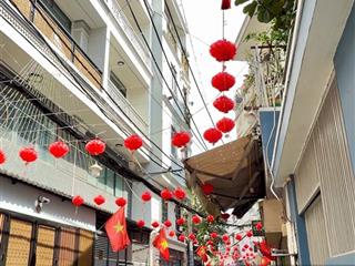 Hiếm! nhà hẻm xe hơi hoàng hoa thám, 3 tầng, gần chợ cây quéo