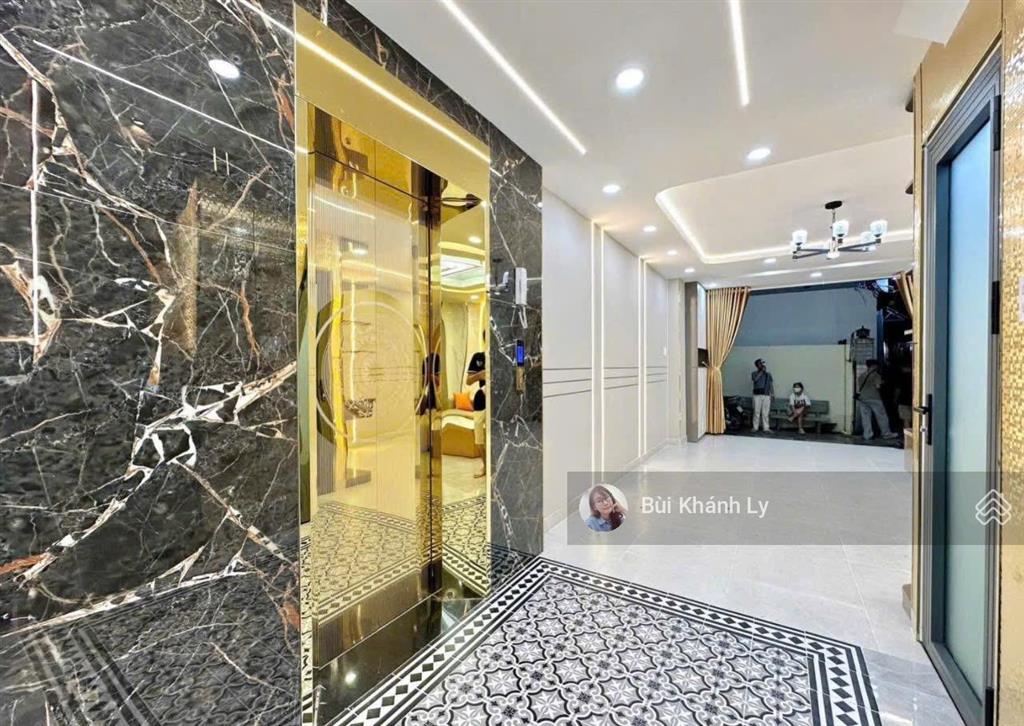Bán nhà phan đăng lưu phú nhuận 50m 4 tầng thang máy nở hậu