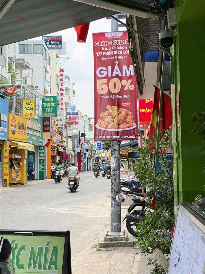 Bán nhà phan đăng lưu phú nhuận 50m 4 tầng thang máy nở hậu