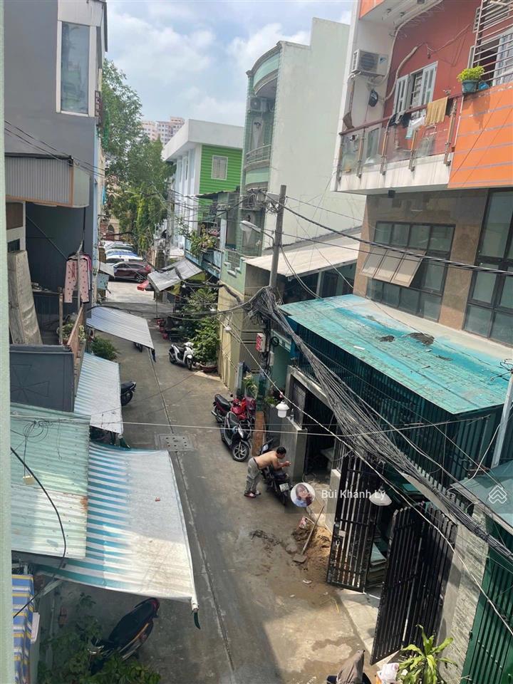 Nhà hiếm hẻm nhựa 6m trường sa, quận 3, 60m, vuông vức 4 tầng, sân thượng