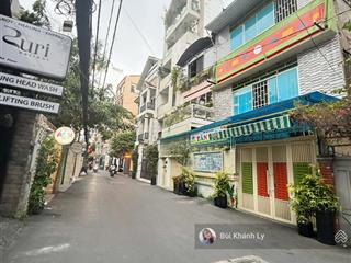 Bán nhà đất hẻm xe tải lê văn sỹ, quận 3, 122m, ngang 4,5m nở hậu 6m, xây mới 6 tầng