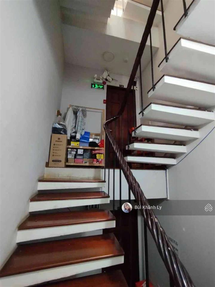 Nhà hẻm xe hơi hồ văn huê, 76m, 4 tầng, 7 phòng, nở hậu 5m, thuê 30tr/tháng
