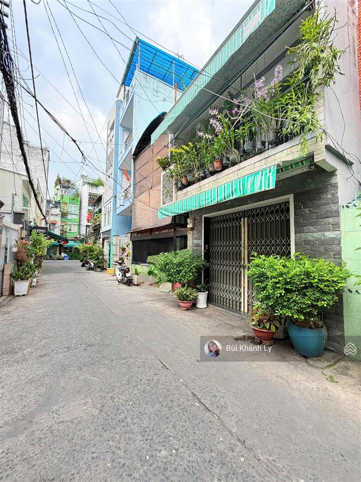 Nhà hẻm xe hơi đoàn thị điểm, phú nhuận, 74m, ngang 4m, xây mới 5 tầng + sân thượng