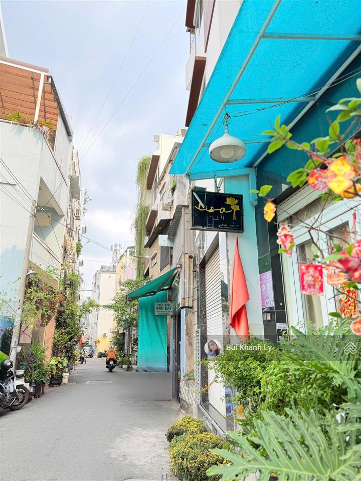Hẻm xe hơi 7m đoàn thị điểm  thông phan đình phùng  khu vip phan xích long 74m  ngang 4m