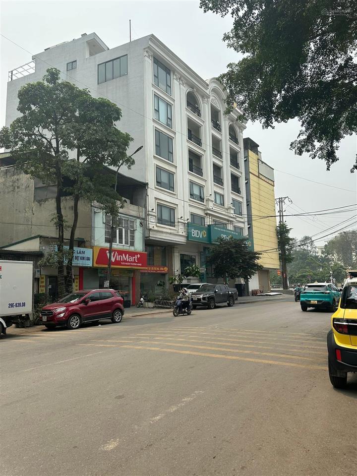 Mặt phố kim giang 65m  lô góc vỉa hè  tặng nhà 5 tầng  chỉ 25 tỷ  giá tham khảo tốt trong khu vực
