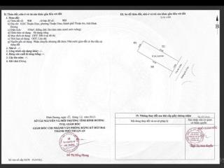 Chính chủ bán đất full thổ cư ngay trung tâm khu dân cư thuận giao, tphcm