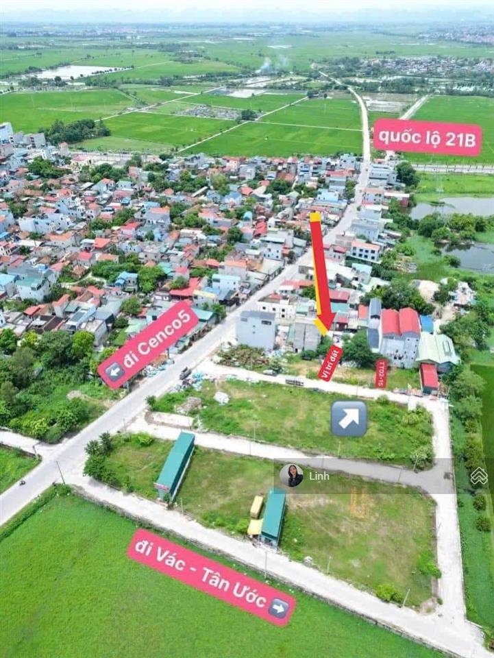 Chính chủ bán gấp lô góc đất đấu giá gốc quéo  hồng dương  thanh oai  trục chính  kinh doanh