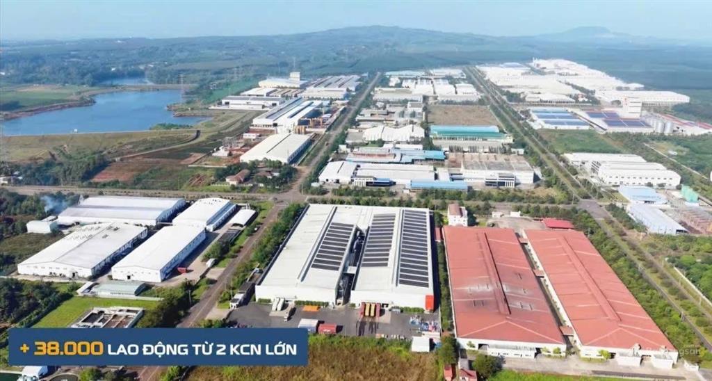 Đất nền full thổ cư cạnh chợ, kcn, đường lê a. gần dt 770b và cao tốc chỉ 879 triệu