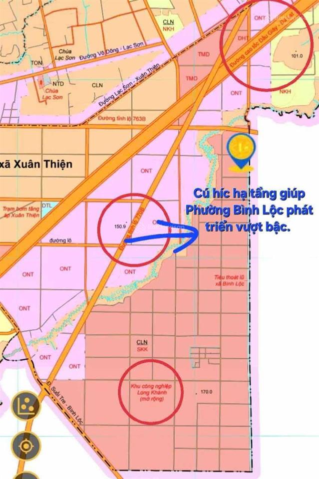 Đất nền full thổ cư cạnh chợ, kcn, đường lê a. gần dt 770b và cao tốc chỉ 879 triệu